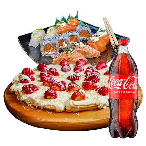 Compre Vouchers para Rodízio de Pizza e Sushi – Cia do Sabor - Voucher 01